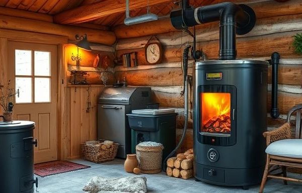 Jaukus ir šiltas gyvenimas kaime: kaip pasirinkti tinkamiausią sistemą Jaukus kaimo namas su moderniu kieto kuro katilu šildymo sistemoje
